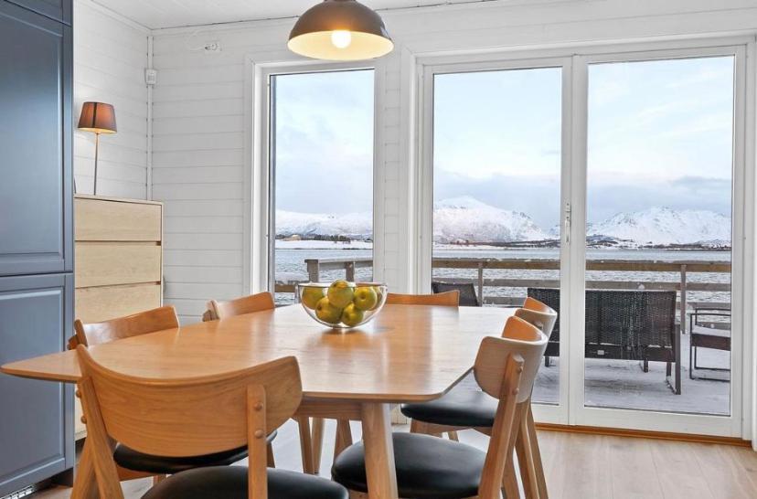 Rorbu I Lofoten Leknes Buitenkant foto
