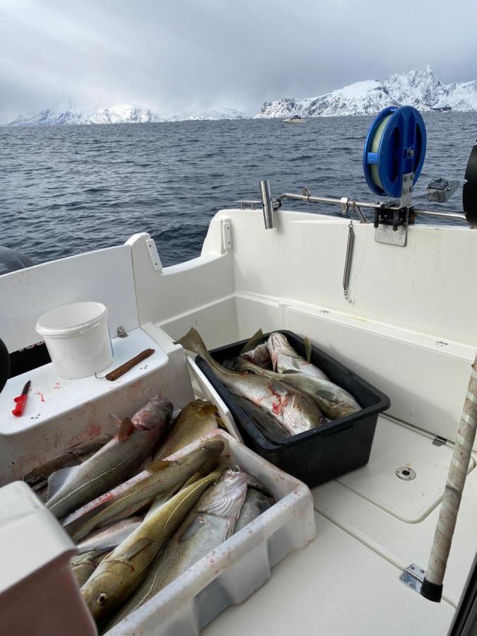 Rorbu I Lofoten Leknes Buitenkant foto